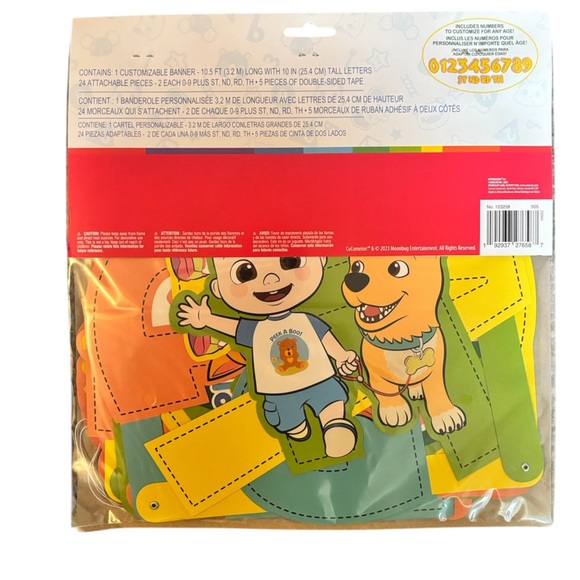 CoComelon-themed party decoration 7pc bundle - Picture 11 of 12